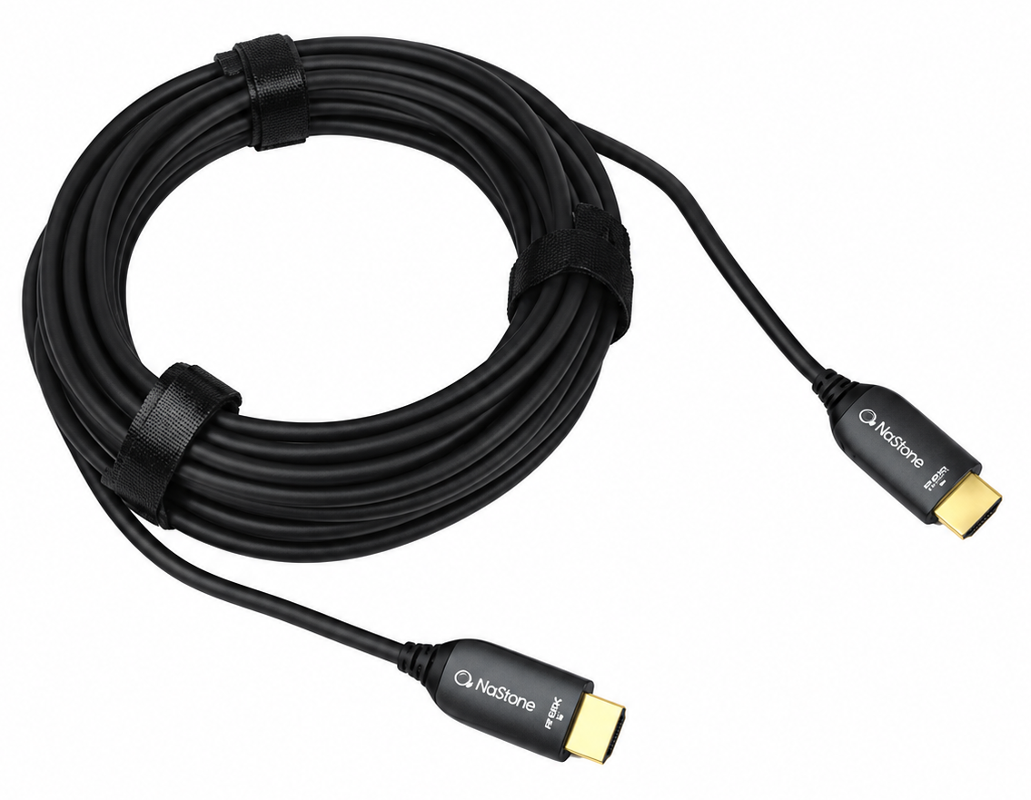 NorStone Jura HDMI 2.1 AOC glasvezelkabel | 48 Gbps | 8K/60 Hz en 4K/120 Hz | 7,5 tot 30 meter - Afbeelding 2
