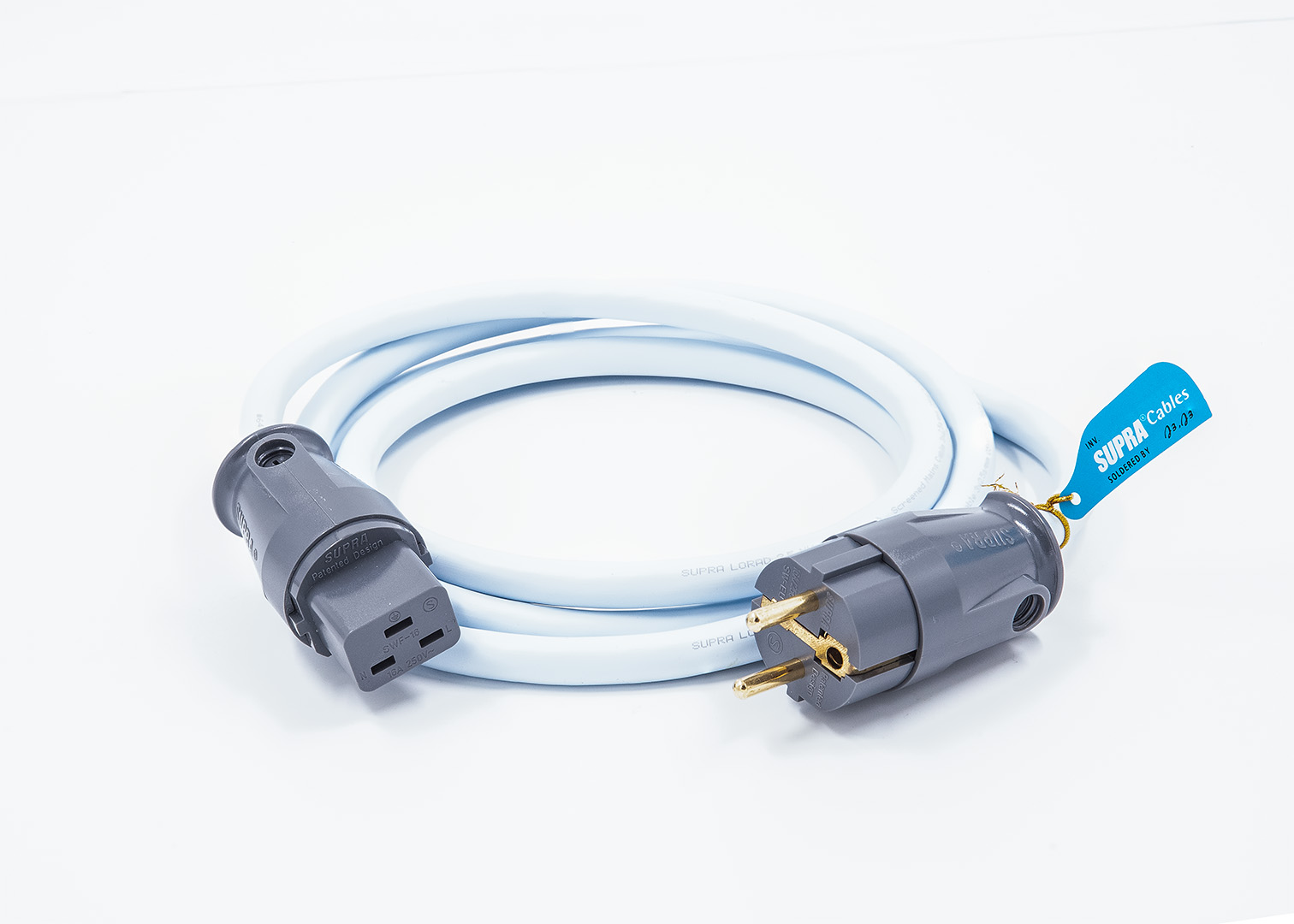 Supra LoRad 2.5 CS voedingskabel 3 x 2,5 mm2 AWG 13 Tin-plated OFC koper - IEC C19-16A - Afbeelding 3